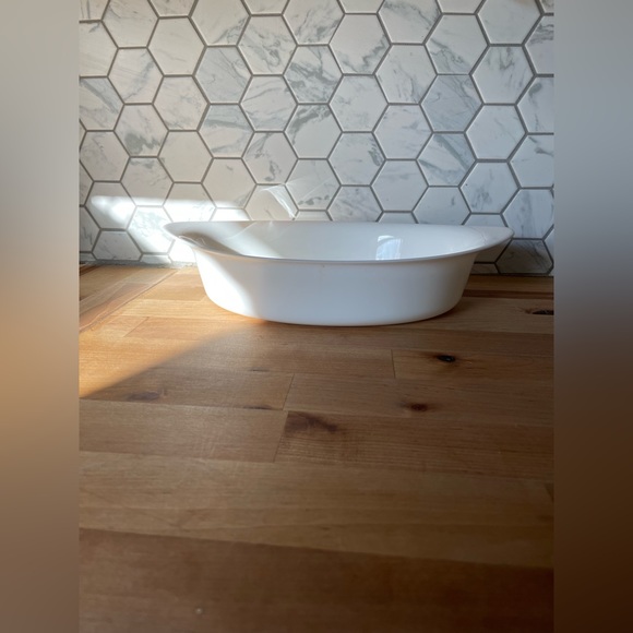 White Oven Baking Dish - Picture 2 of 8